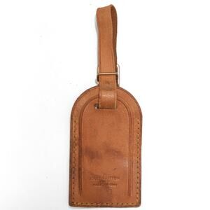 Authentic Louis Vuitton Vachetta Leather Luggage Name Tag BB